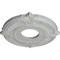 Ekena Millwork Attica Ceiling Medallion (Fits Canopies up to 3 1/2"), Hand-Painted Frost, 12 3/4"OD x 4"ID x 1/2"P CM12ATFRF - alternate 2